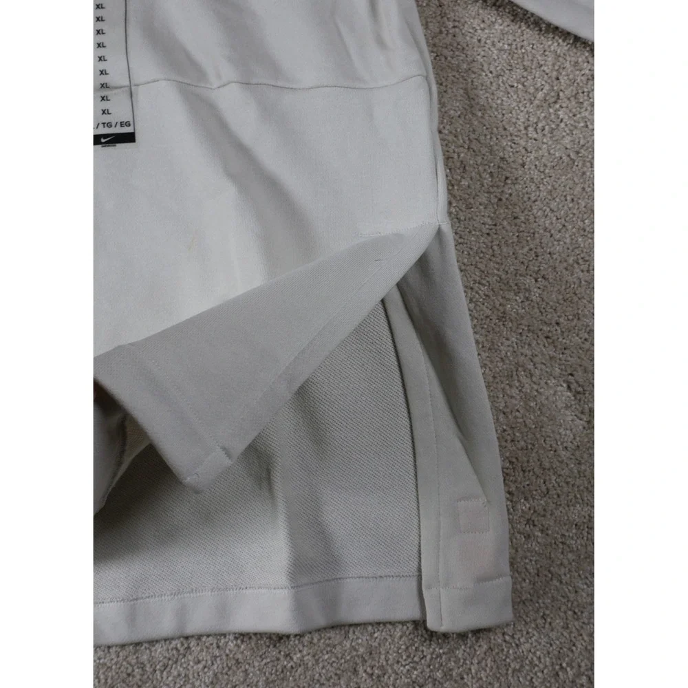 Nike‎ Youth XL FlyEase Sweatshirt Crewneck Cream Pullover NWT Pocket Activewear